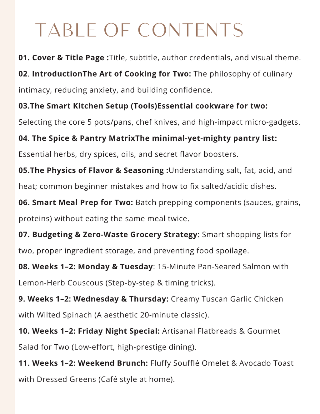 the starter kitchen for newlyweds (digital ebook )